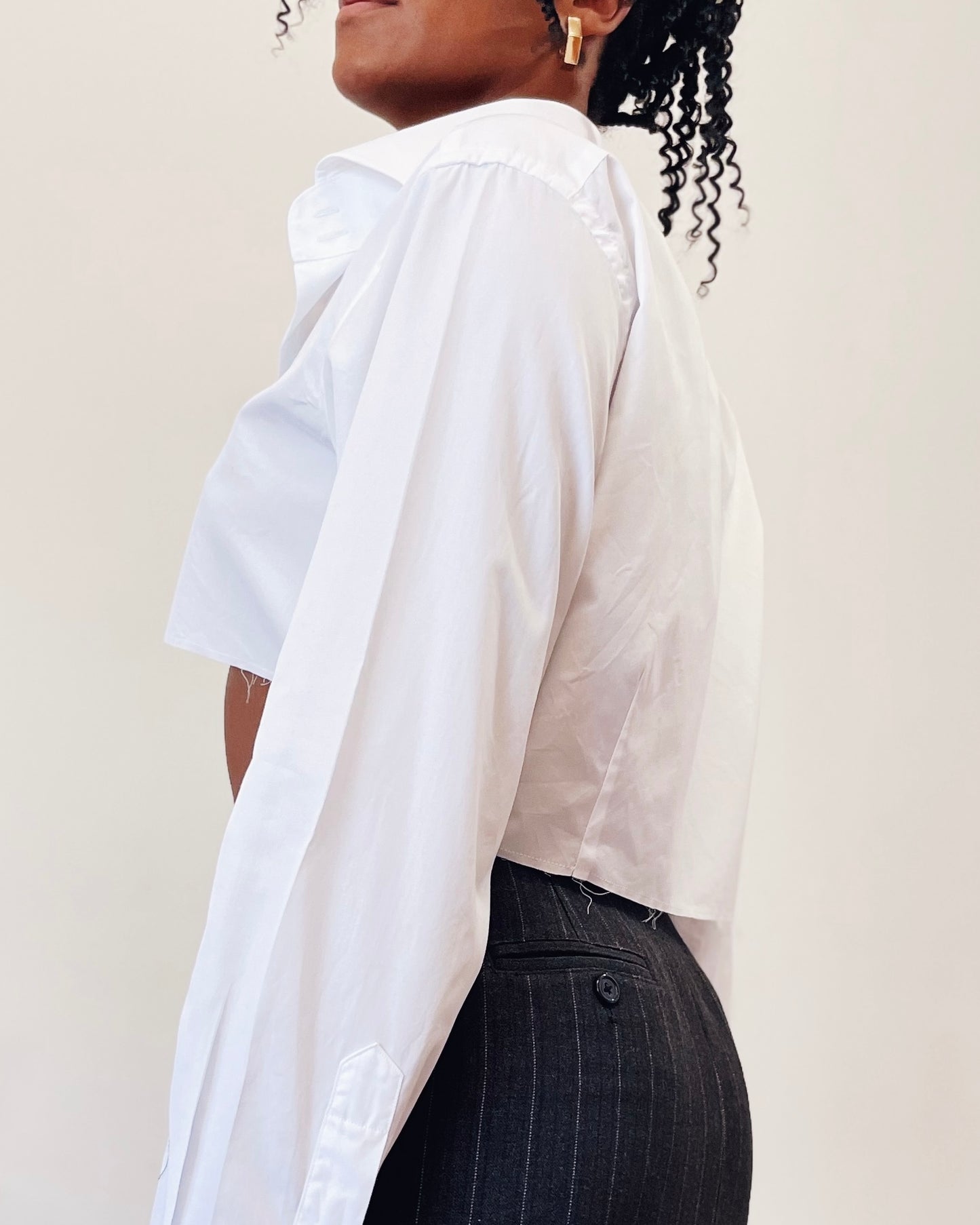 camisa white skull