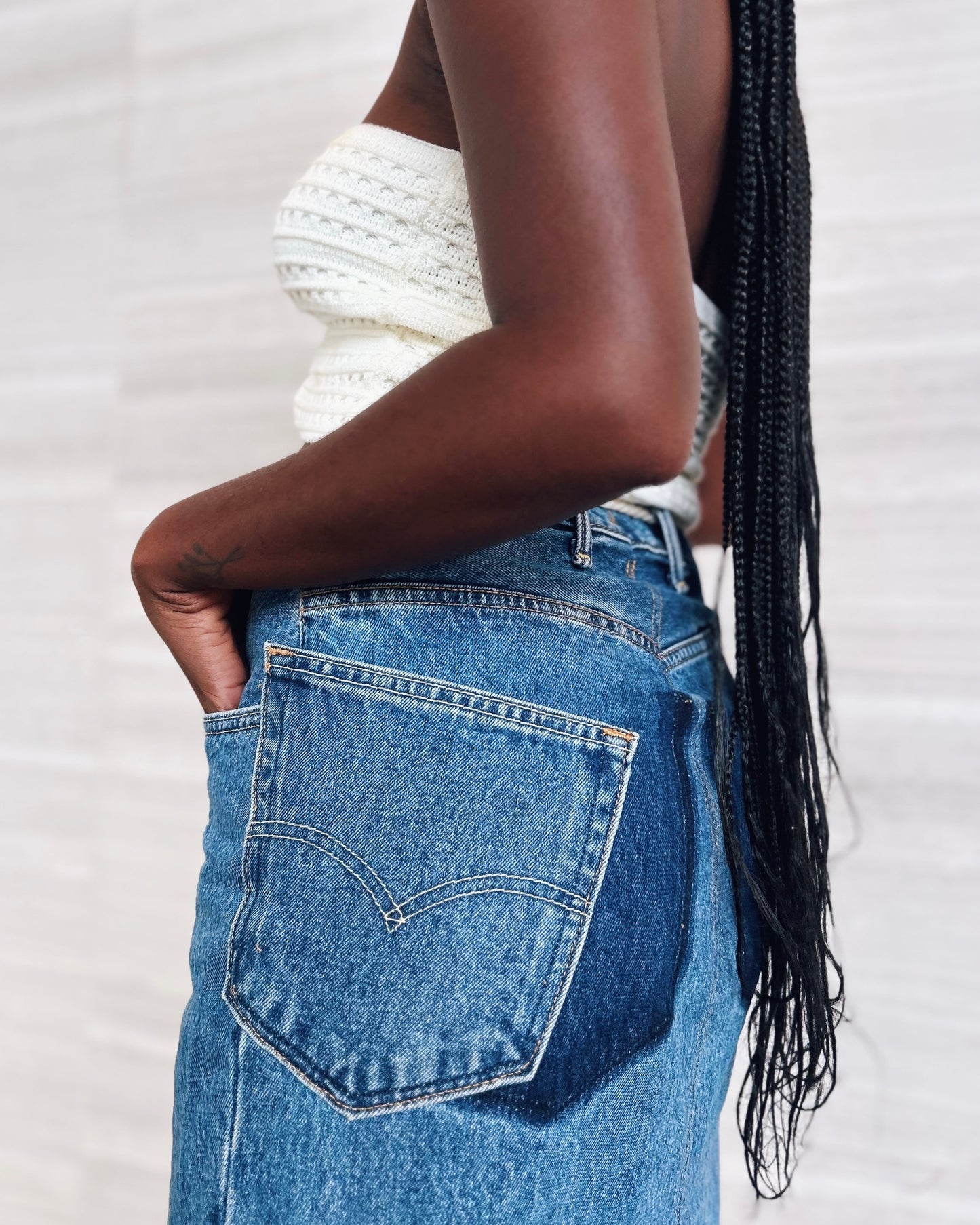 Saia Levi's Upcycled (tall)